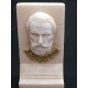 Aristophanes Ancient Greek Poet Relief Alabaster 4.34inches