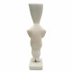 Cycladic Museum Idol of the Spedos Variety Copy 22cm - 8.66in Handmade Sculpture Real Greek White Marble
