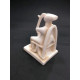 Cycladic Art Figurine Male Harp Player Greek Art Features 4.3'