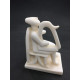 Cycladic Art Figurine Male Harp Player Greek Art Features 4.3'