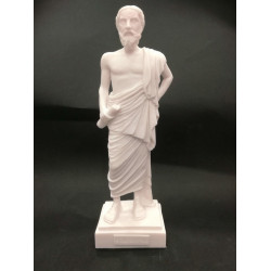 Epicurus Greek Philosopher Greek Art Statue White