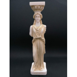 Caryatid Sculpted Female Figure of the Erechtheion Greek Art Statue