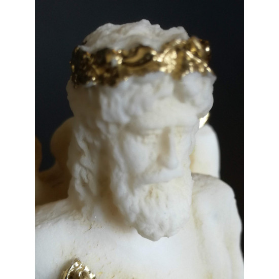 Zeus Greek Mythology King Of Gods Alabaster Statue