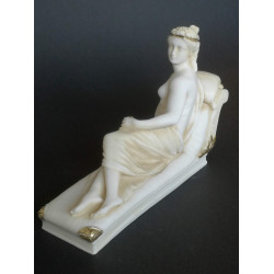 Paolina Bonaparte Borghese as Venus Victrix Alabaster Statue