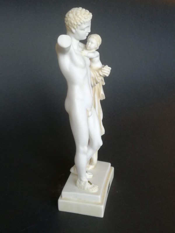 Hermes Of Praxiteles Greek Art Statue - Image 3