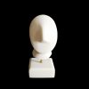 Cycladic Museum Head of Idol Copy 11,5cm - 4.5in Handmade Sculpture Real Greek White Marble - Image 3