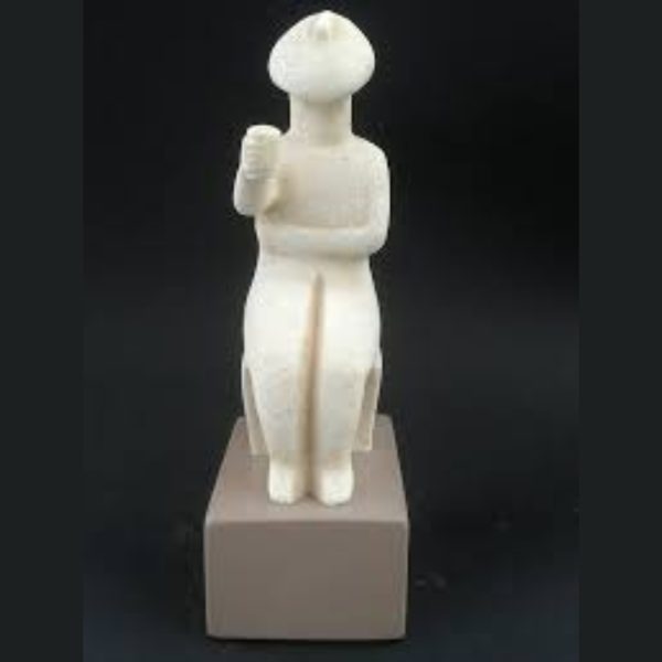 Cycladic Art Figurine Drinker Greek Art - Image 5