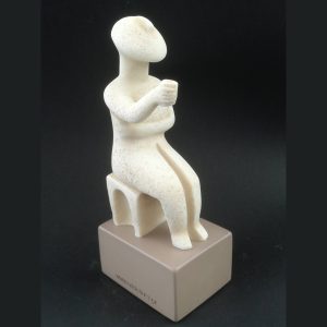 Cycladic Art Figurine Drinker Greek Art