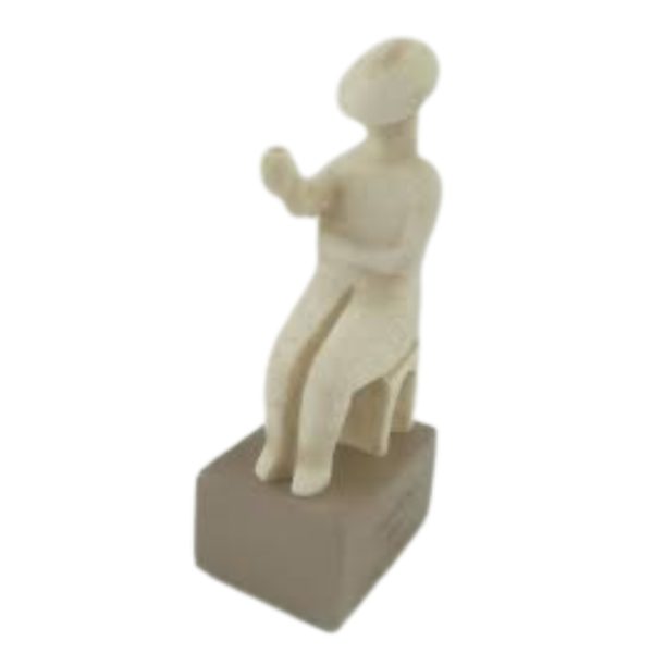 Cycladic Art Figurine Drinker Greek Art - Image 3